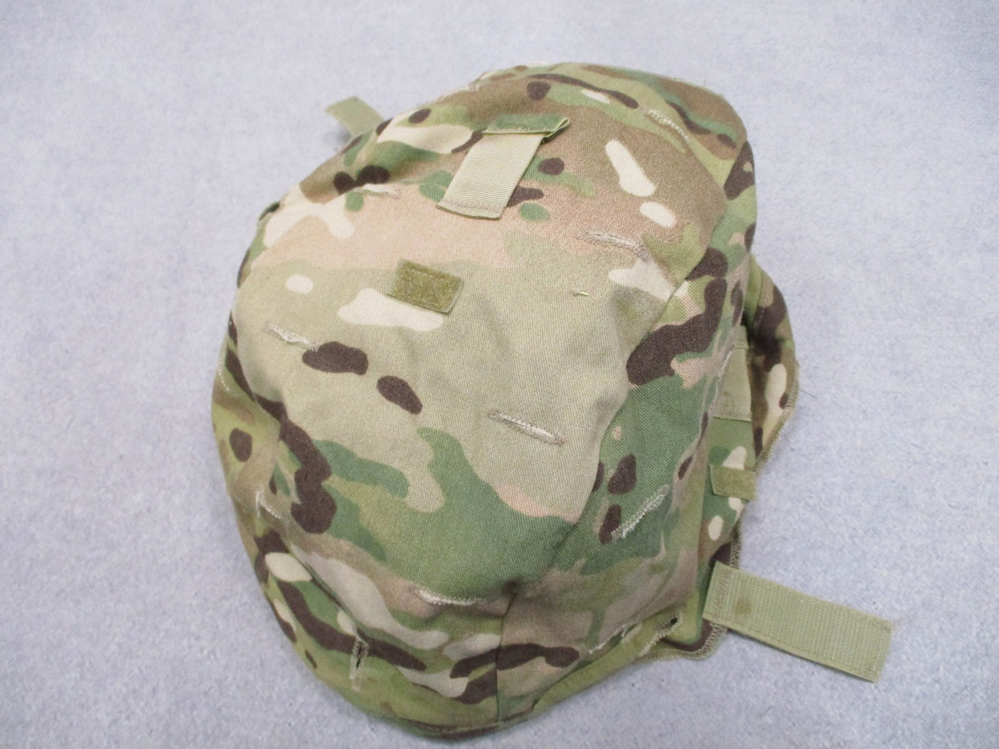 USED ARMY OCP MULTICAM HELMET COVER ACH ADVANCED COMBAT HELMET LARGE/X-LARGE