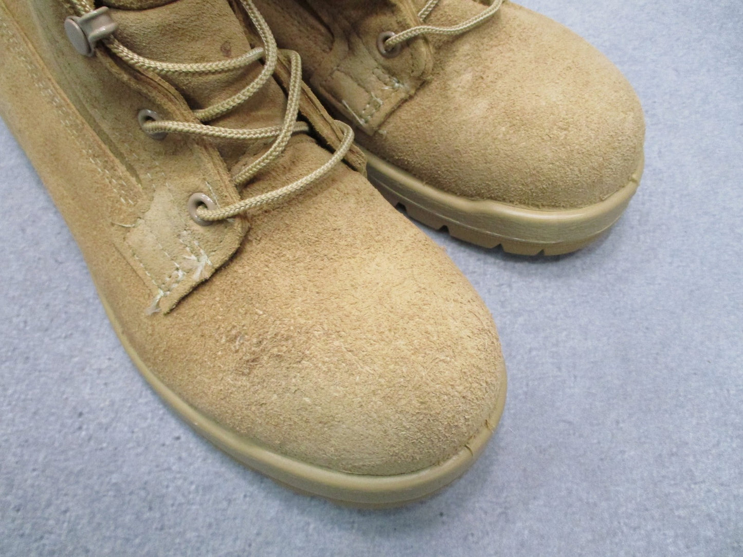 Bates 11461A USGI Cold Wet Weather Boots Tan Size 6R Gore-Tex Vibram 8430-01-619