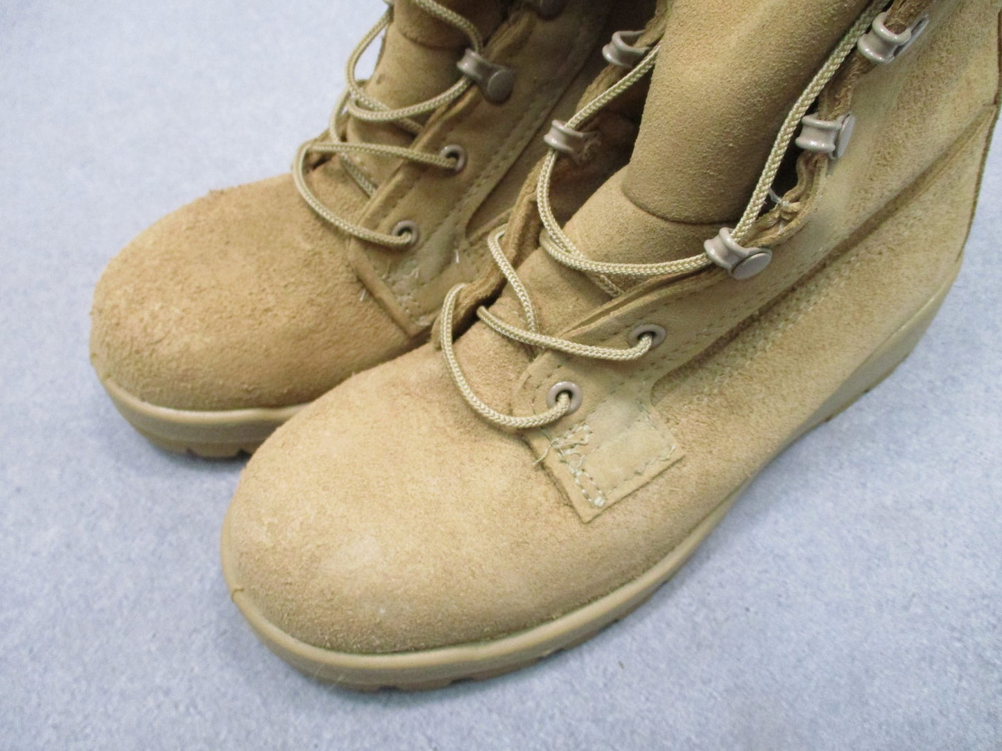 Bates 11461A USGI Cold Wet Weather Boots Tan Size 6R Gore-Tex Vibram 8430-01-619