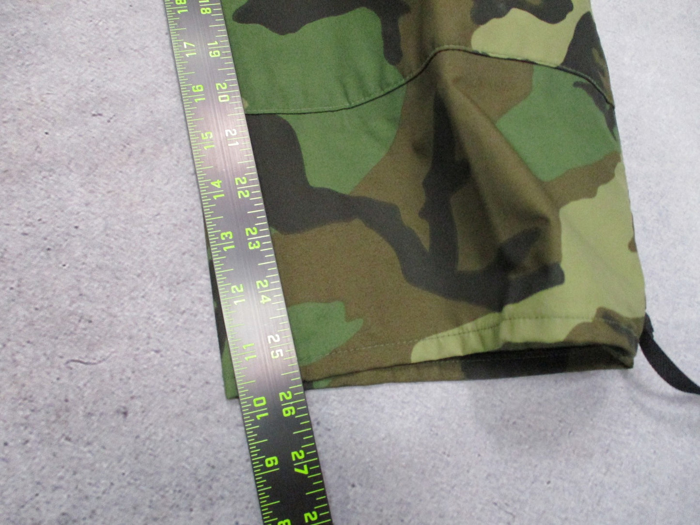 US Military ECWCS Gore-Tex Trousers Woodland Camo Small X-Short Waterproof Pants