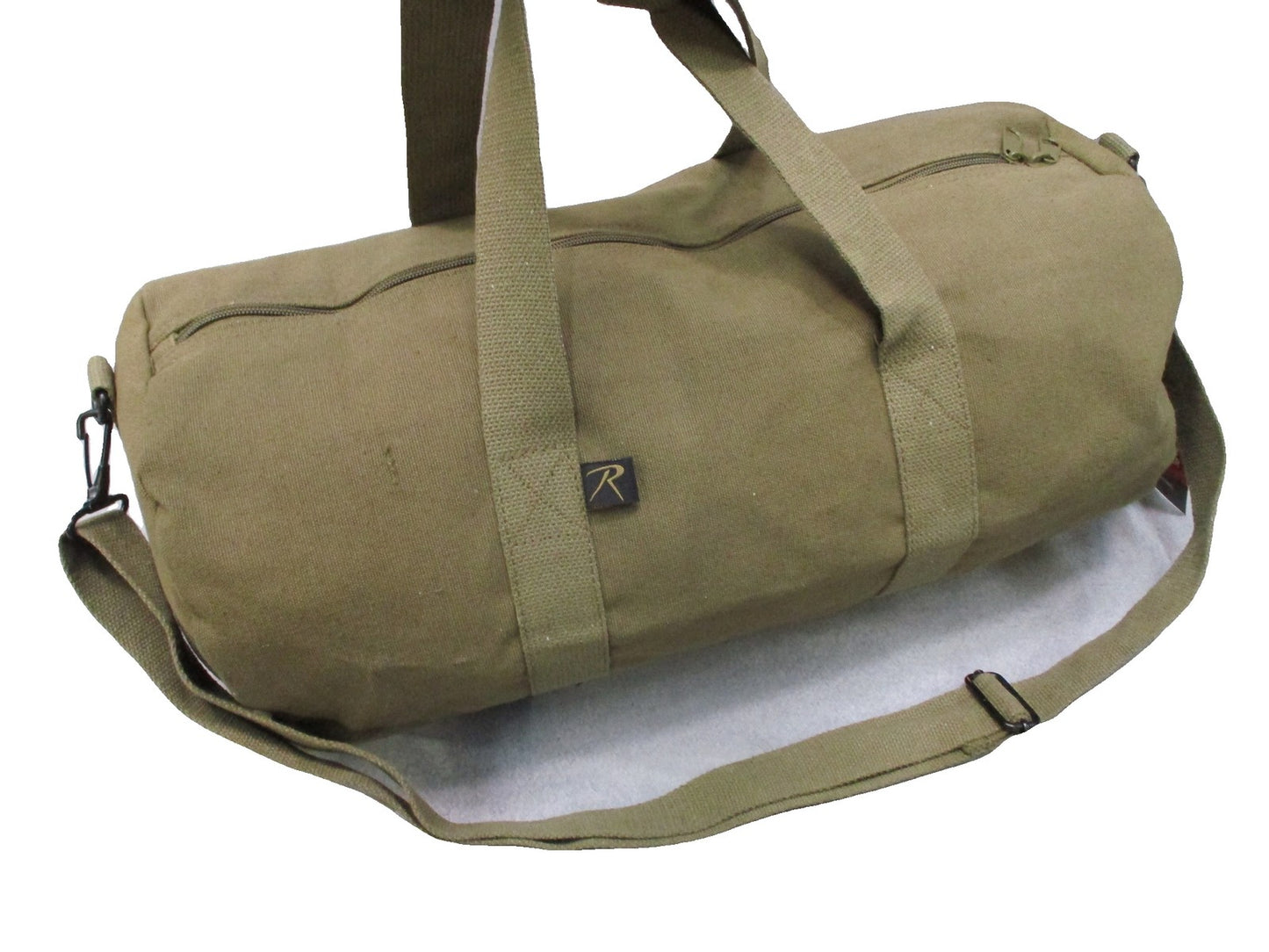 Rothco 19" Heavyweight Canvas Shoulder Duffle Bag O.D. Green Tactical 2241 New
