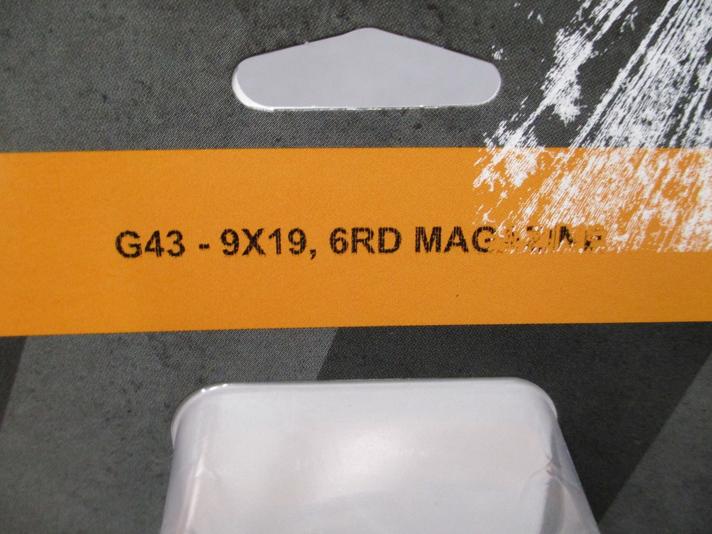New Glock 43 9mm 6-Round Factory Magazine G43 9x19 OEM Mag