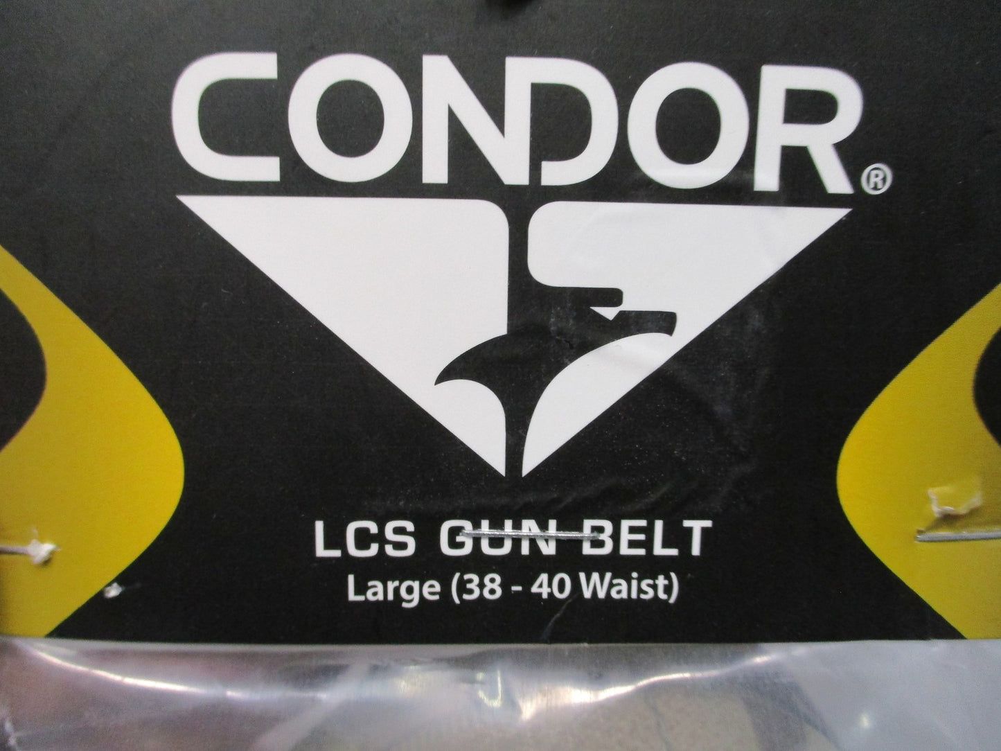 New Condor LCS Gun Belt Large 38-40 Waist Tactical MOLLE Duty Belt Multicam