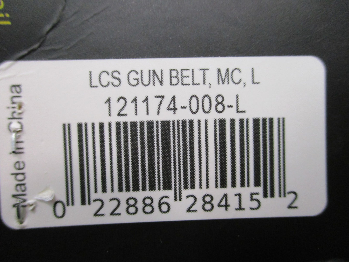 New Condor LCS Gun Belt Large 38-40 Waist Tactical MOLLE Duty Belt Multicam