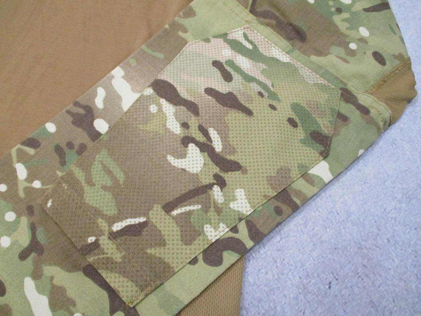 Condor Tactical Combat Shirt Multicam Quarter Zip Men's Large Excellent Cond.