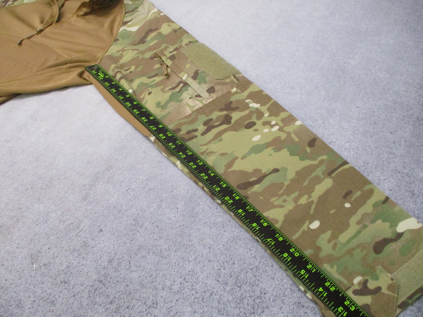 Condor Tactical Combat Shirt Multicam Quarter Zip Men's Large Excellent Cond.