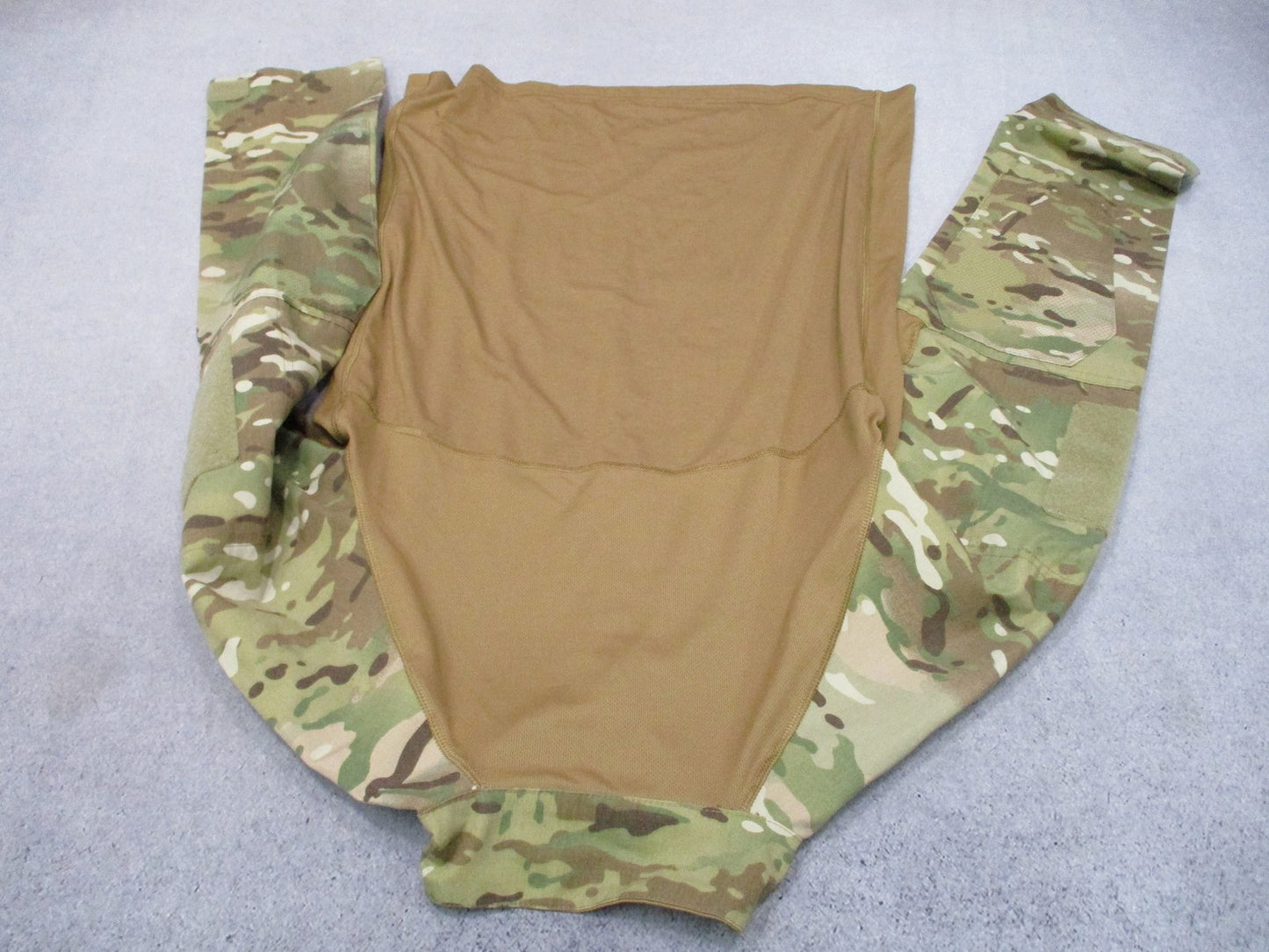 Condor Tactical Combat Shirt Multicam Quarter Zip Men's Large Excellent Cond.