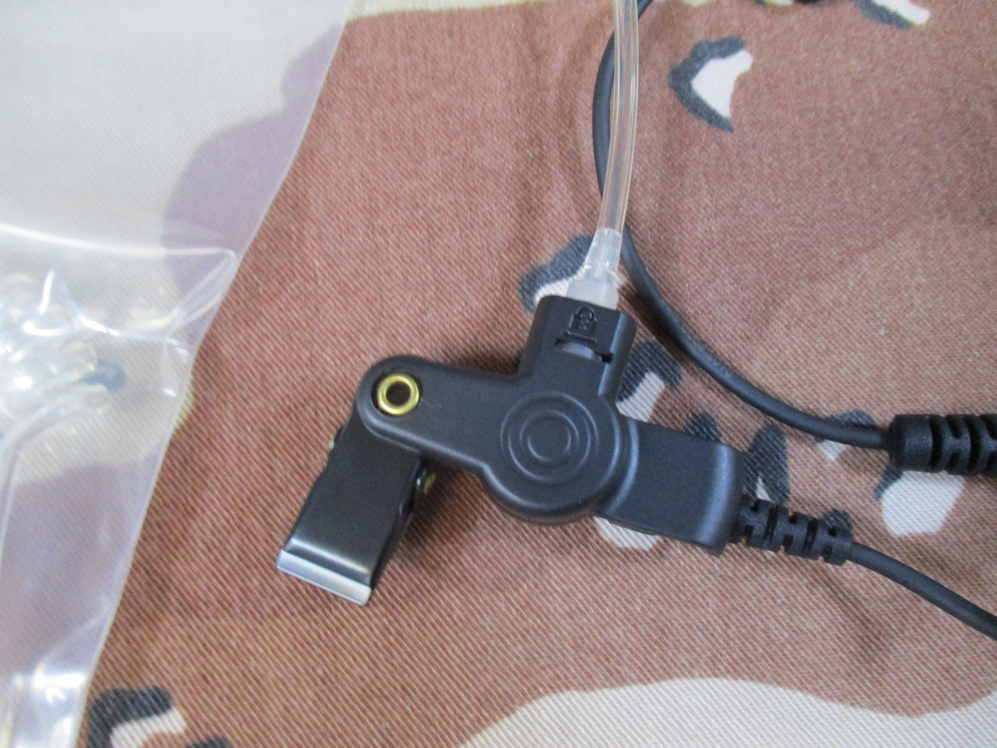 Code Red Headsets Silent Jr 2.5mm Earpiece Kit for Kenwood Speaker Clear Tube