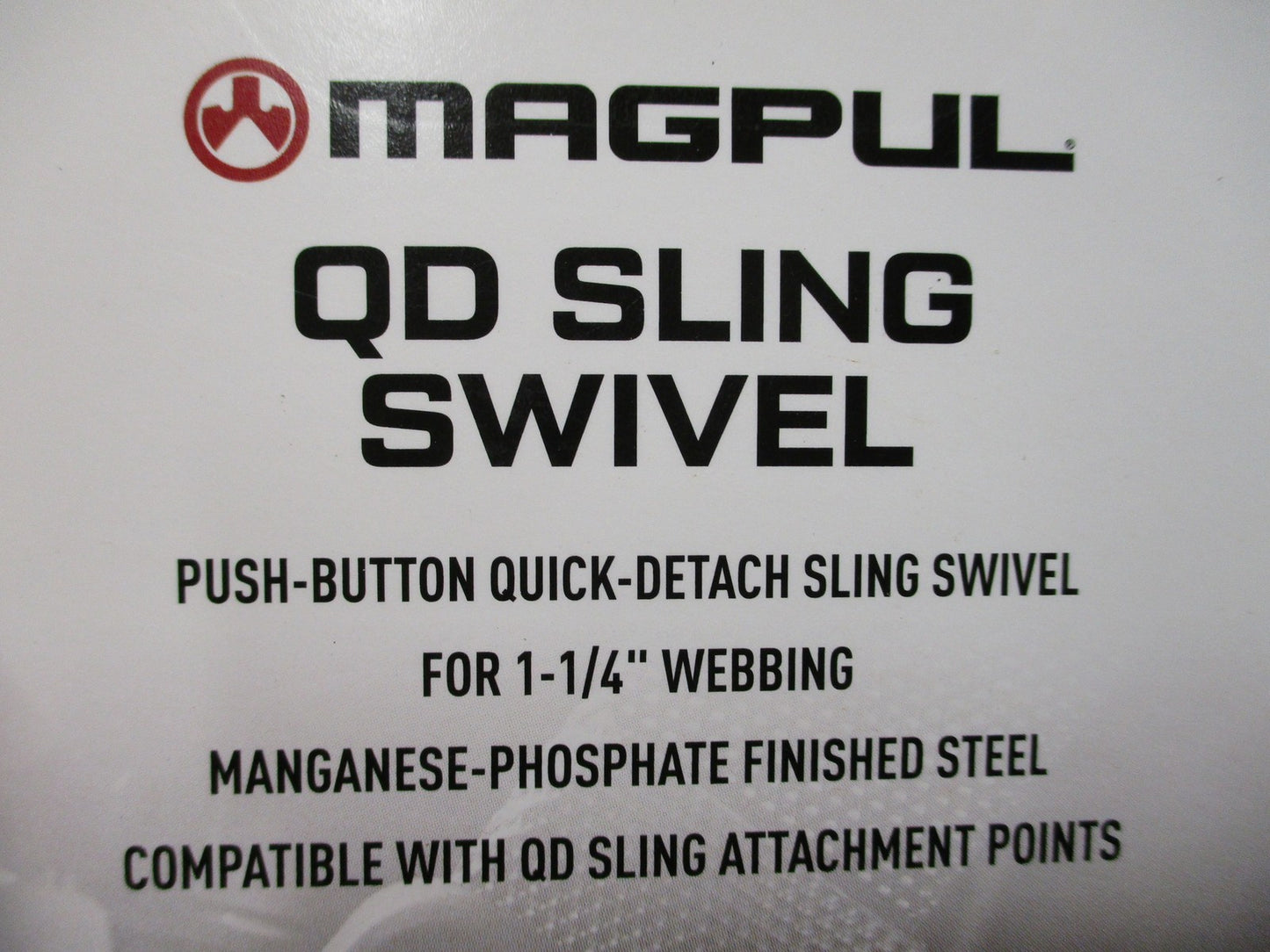 Magpul QD Sling Swivel MAG540 Push-Button Quick Detach 1-1/4" Webbing New