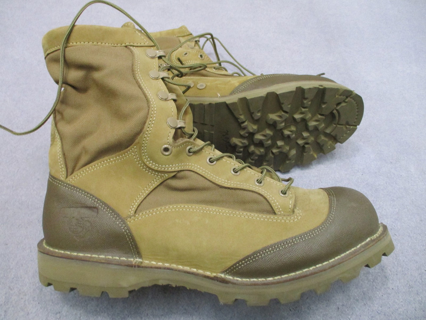 Bates USMC RAT Hot Weather Combat Boots 13.5 R Vibram E29502F Military Issue