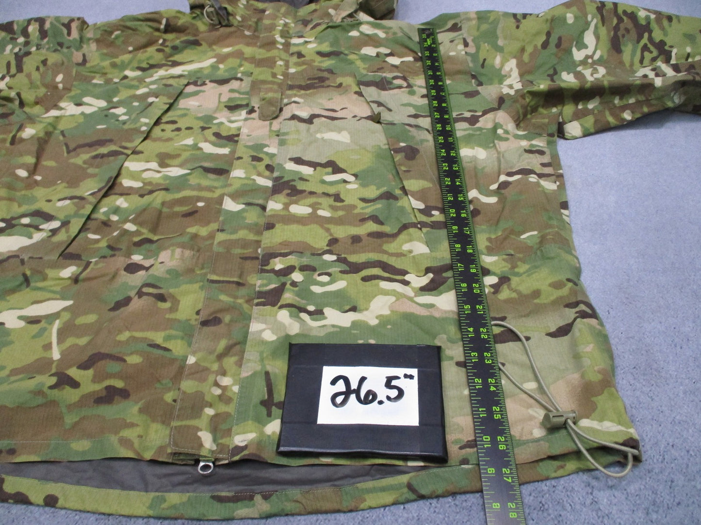 US Military ECWCS Gen III Level 6 Multicam GORE-TEX Jacket Waterproof - NO SIZE