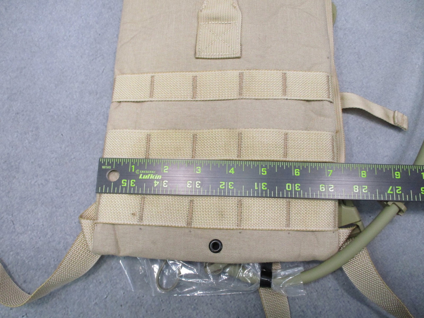 US Military MOLLE II Hydration Carrier System Tan Skilcraft Michael-Bianco Army