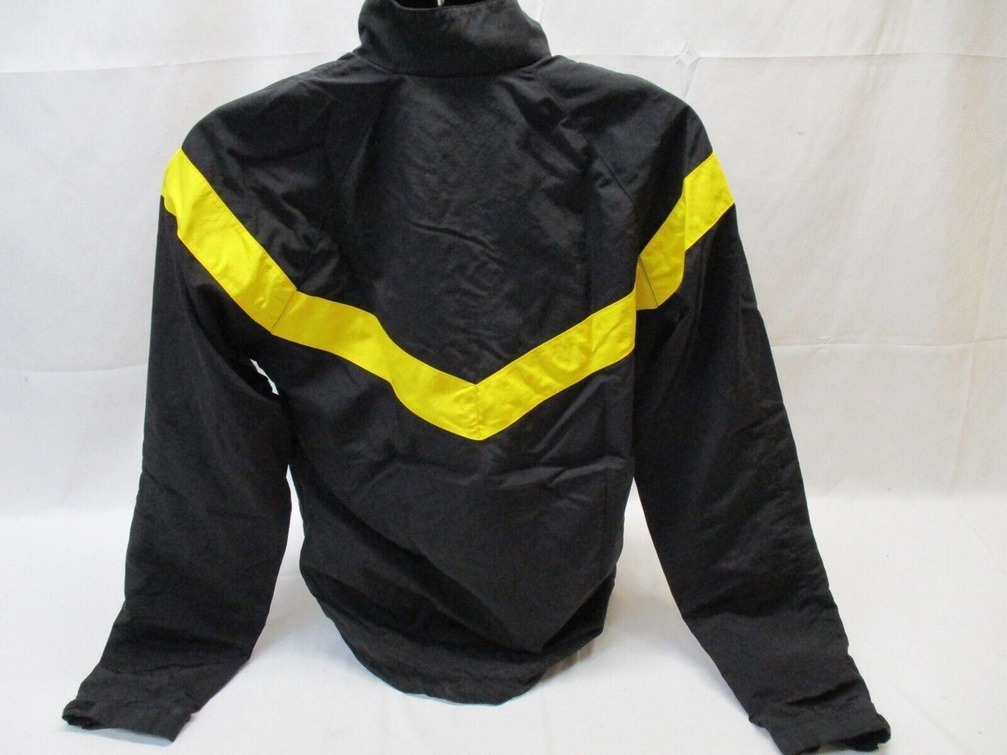 US ARMY WINTER PT JACKET BLACK GOLD/YELLOW TRIM PTs TOP WINDBREAKER UNIFORM COAT