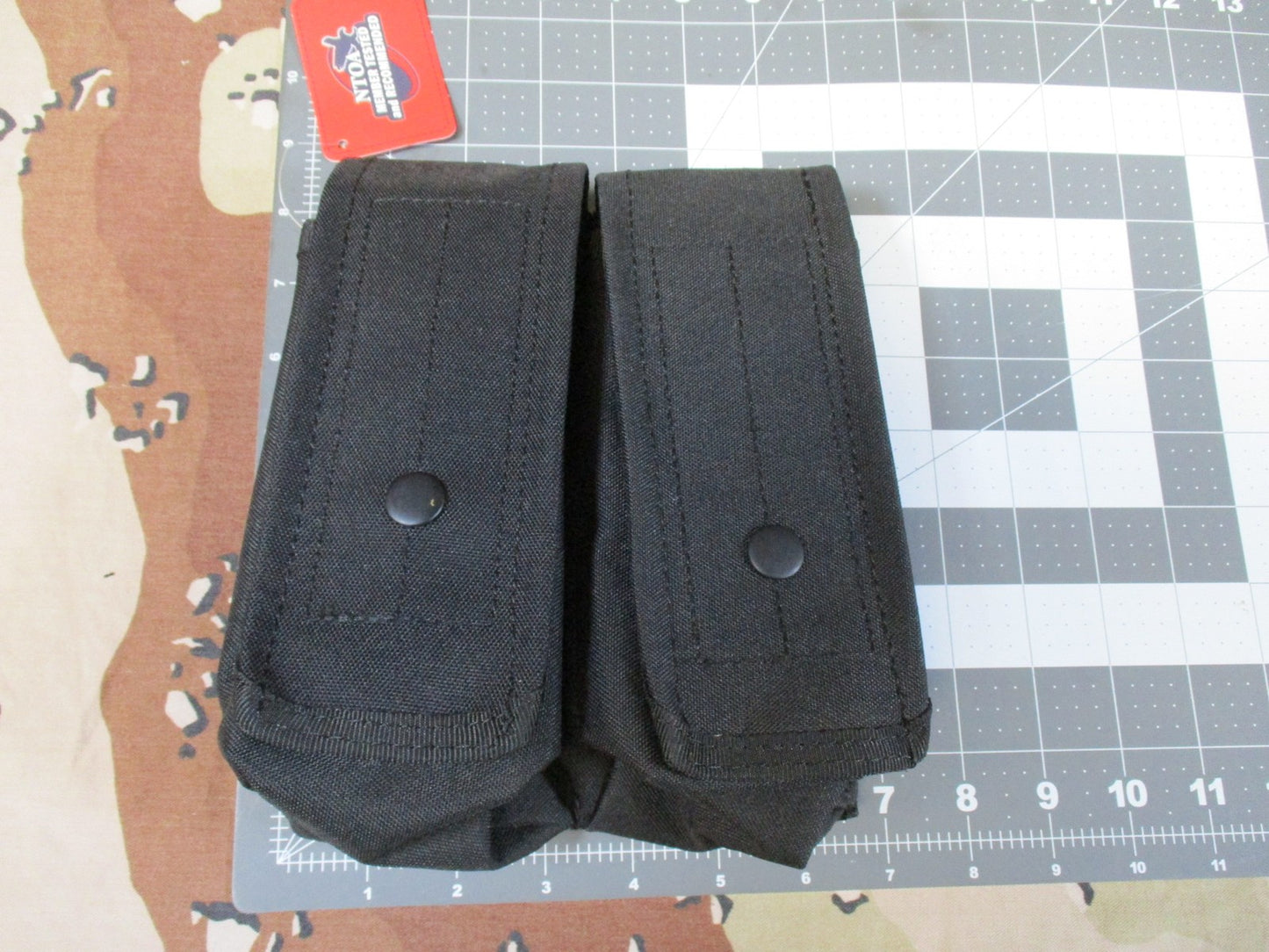 Fox Tactical Dual Magazine Pouch Black MOLLE Compatible  New