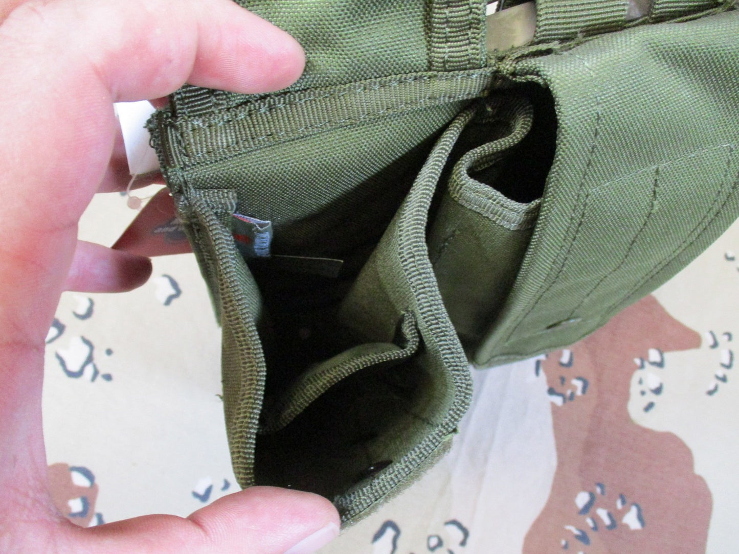 Fox Tactical 57-020 Dual Magazine Pouch Olive Drab Modular New