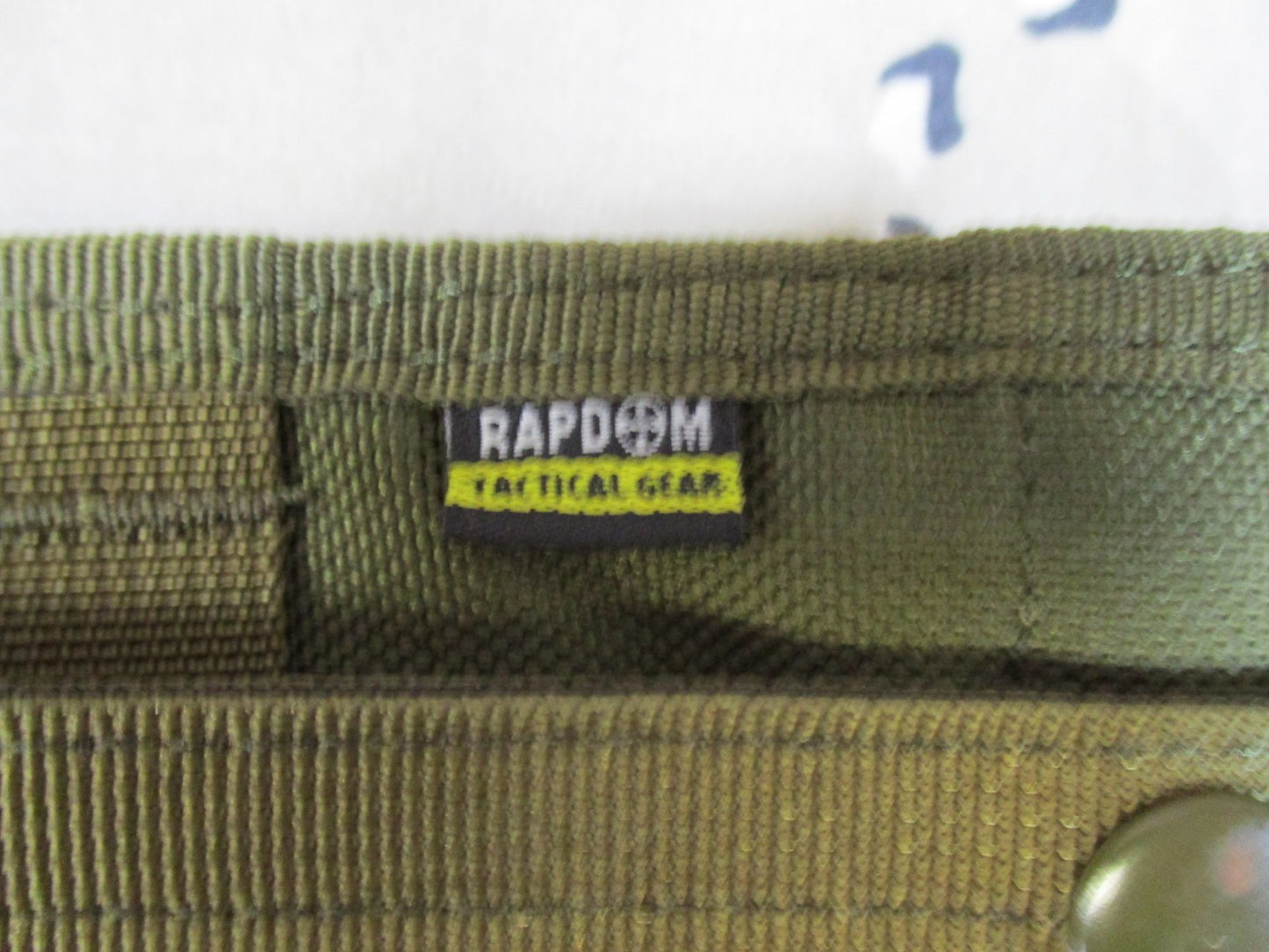 Rapdom T442 Tactical MOLLE Utility Pouch Olive Drab Cordura Fabric