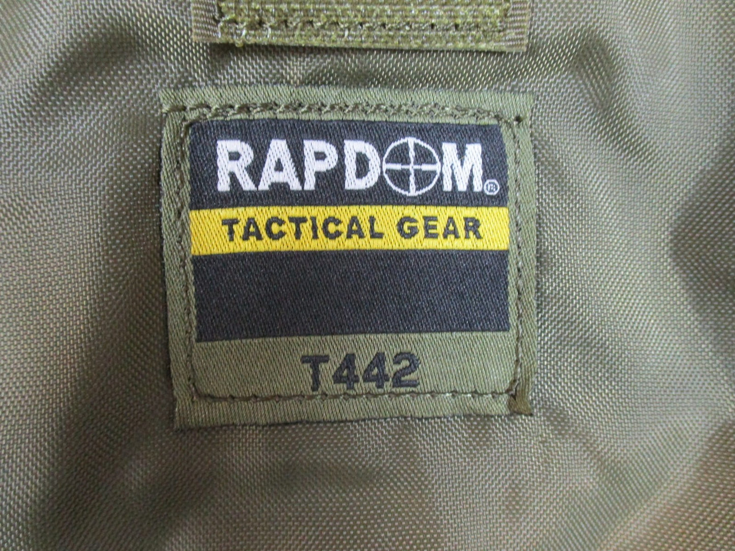 Rapdom T442 Tactical MOLLE Utility Pouch Olive Drab Cordura Fabric
