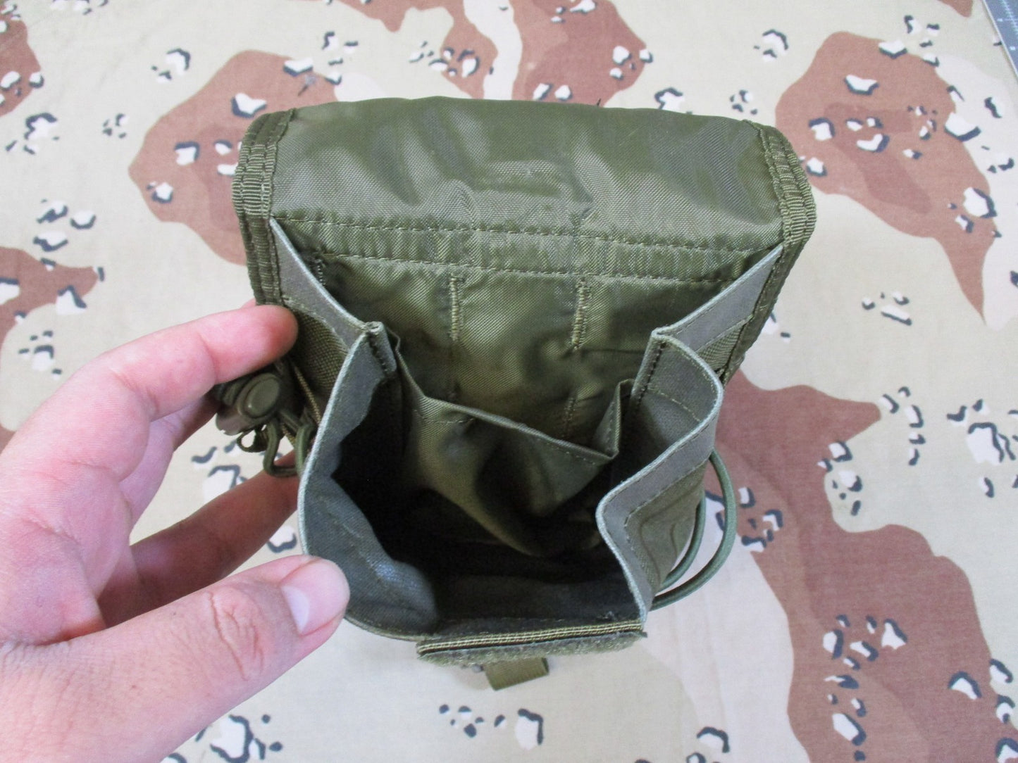 Rapdom T442 Tactical MOLLE Utility Pouch Olive Drab Cordura Fabric