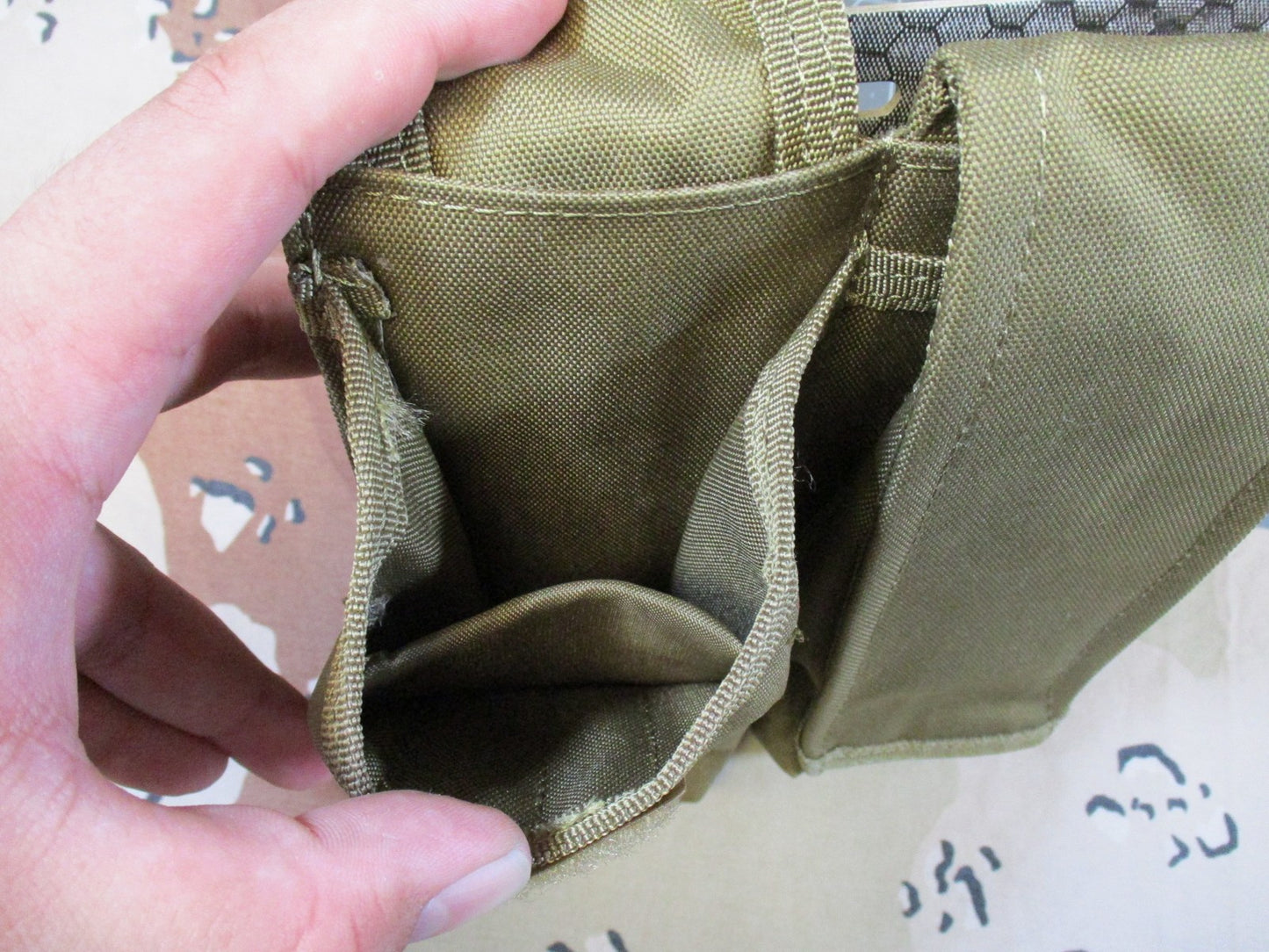 Voodoo Tactical 20-7218 Double Mag Pouch Coyote Nato or combloc