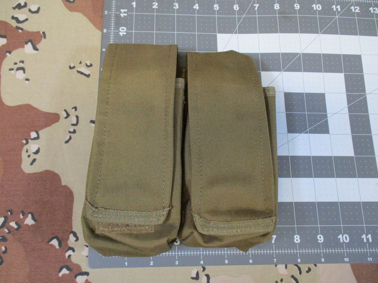 Voodoo Tactical 20-7218 Double Mag Pouch Coyote Nato or combloc