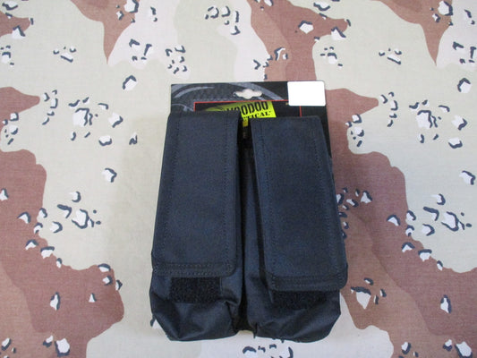 Voodoo Tactical 20-7218 Double Mag Pouch MOLLE Black 5.56 7.62x39 New