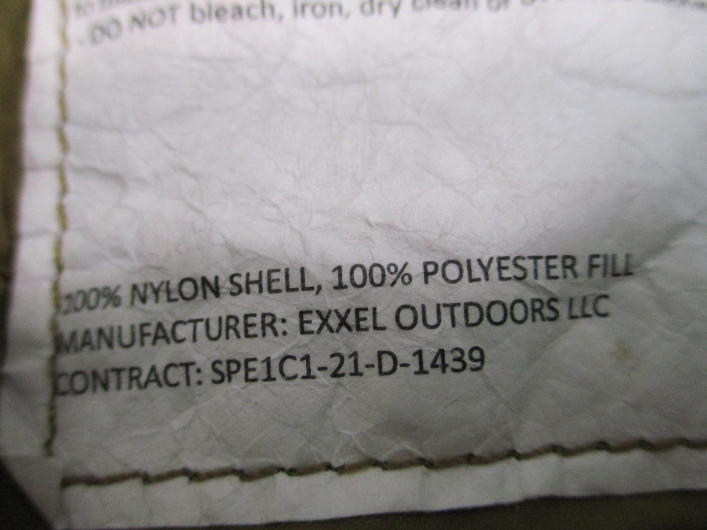 US Military MSS Temperate Sleeping Bag Inner Green Long 8465-01-574-4004 Surplus