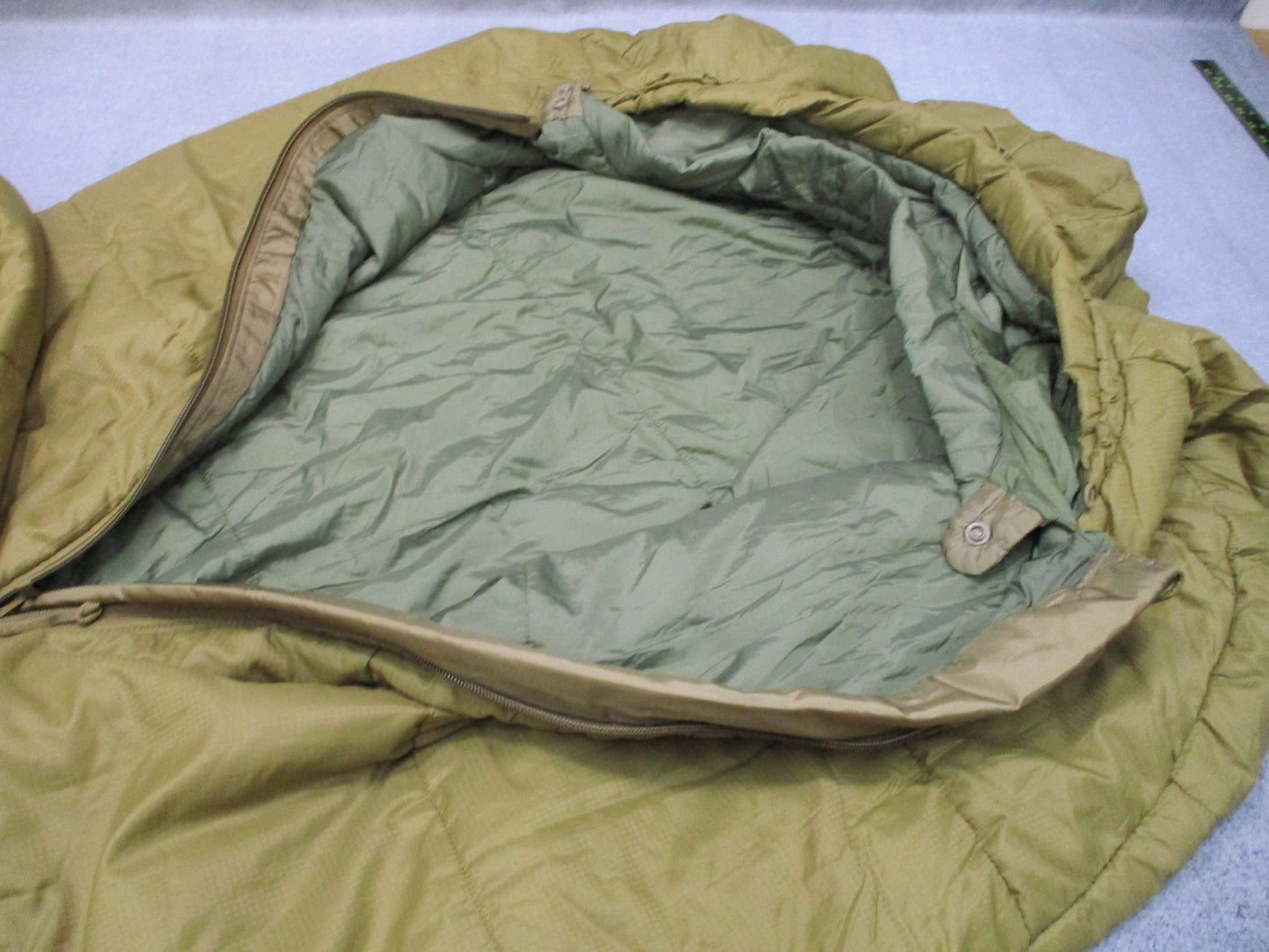 US Military MSS Temperate Sleeping Bag Inner Green Long 8465-01-574-4004 Surplus