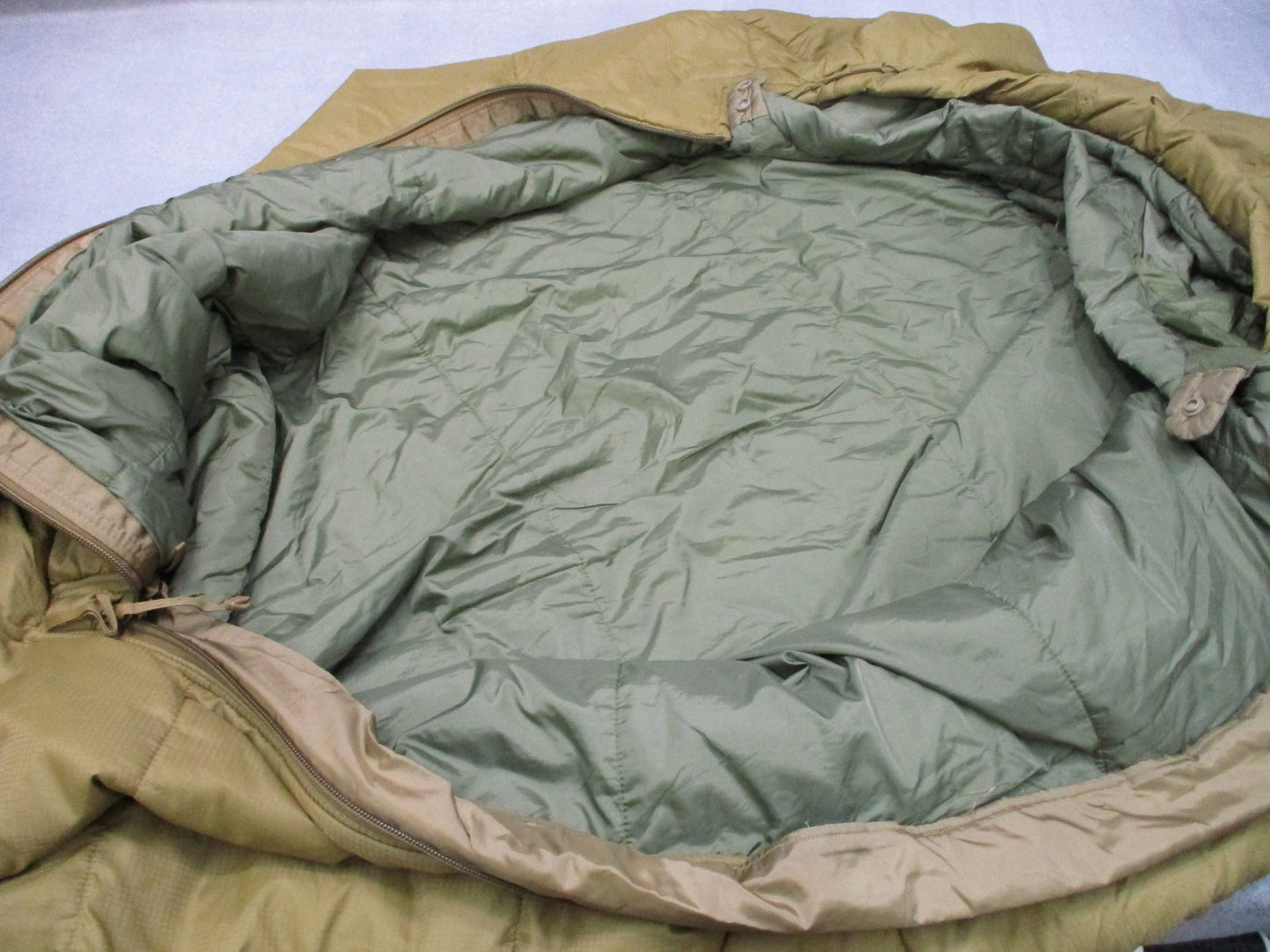 US Military MSS Temperate Sleeping Bag Inner Green Long 8465-01-574-4004 Surplus