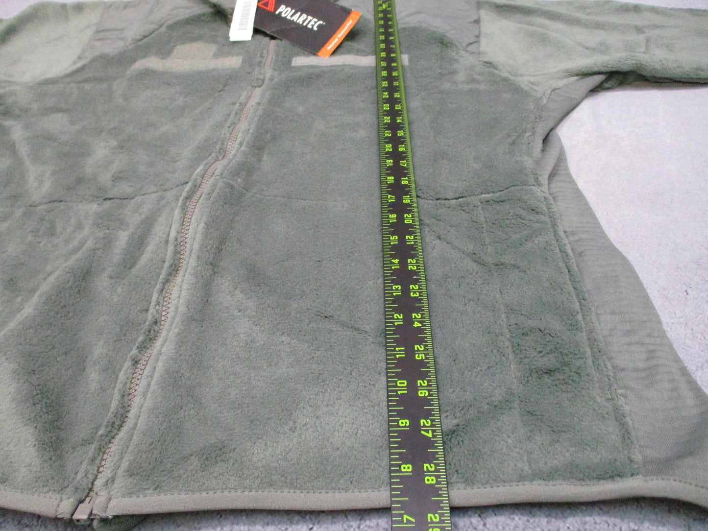 US Military ECWCS Gen III Level 3 Fleece Jacket Foliage Green Large Long New