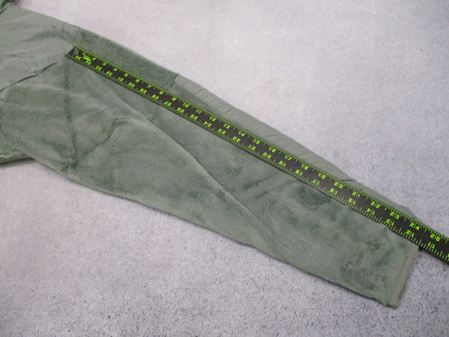 US Military ECWCS Gen III Level 3 Fleece Jacket Foliage Green Large Long New