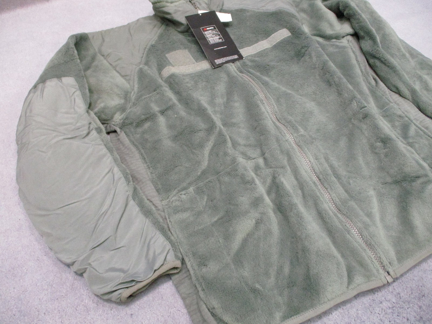 US Military ECWCS Gen III Level 3 Fleece Jacket Foliage Green Large Long New
