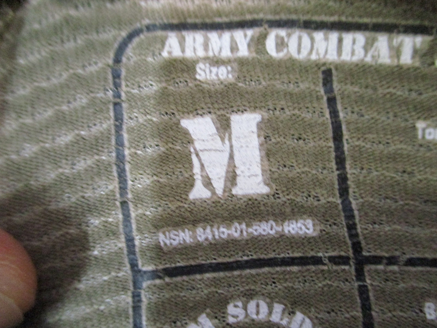 US Army Combat Shirt Flame Resistant Multicam Tactical Uniform Size Medium NSN