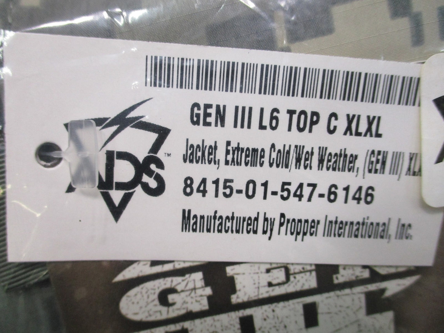 New US Army ECWCS Gen III Level 6 GORE-TEX Jacket UCP Digital Camo XL-XL
