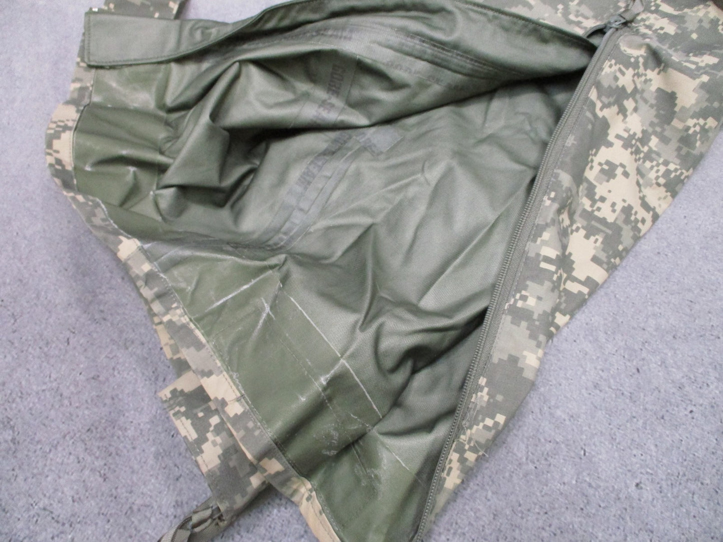 US Military ECWCS Gen II GORE-TEX Trousers UCP Camo Large Long Waterproof Pants
