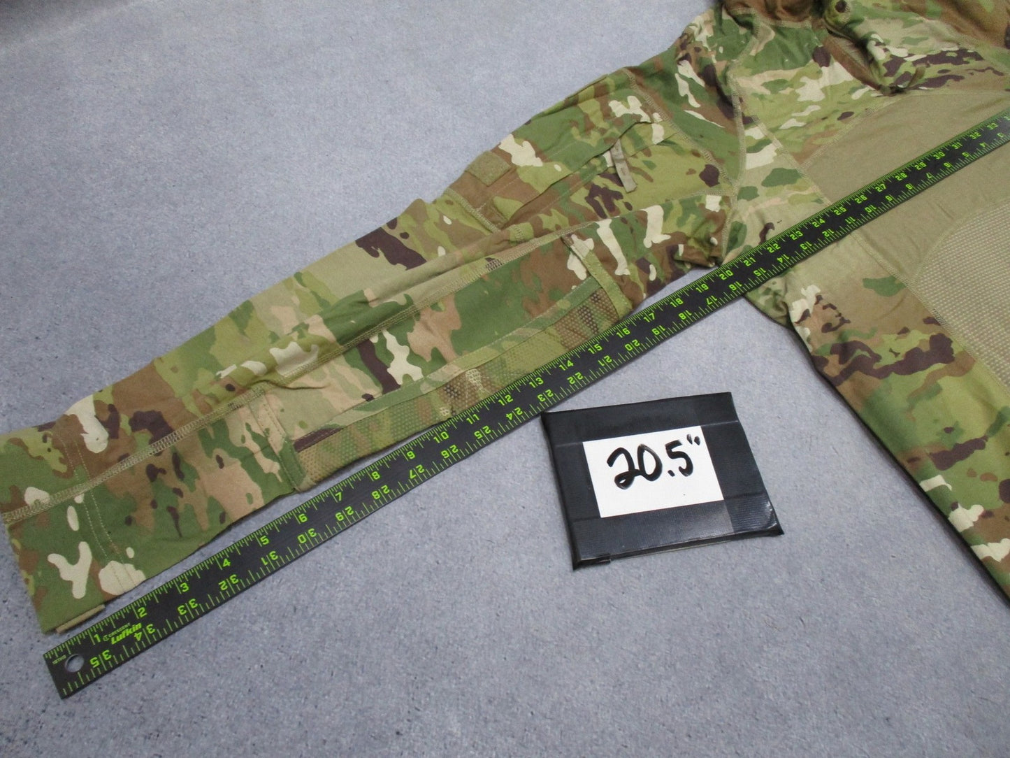US Army OCP Scorpion Combat Shirt FR Large 1/4 Zip Tactical Military Top NWT