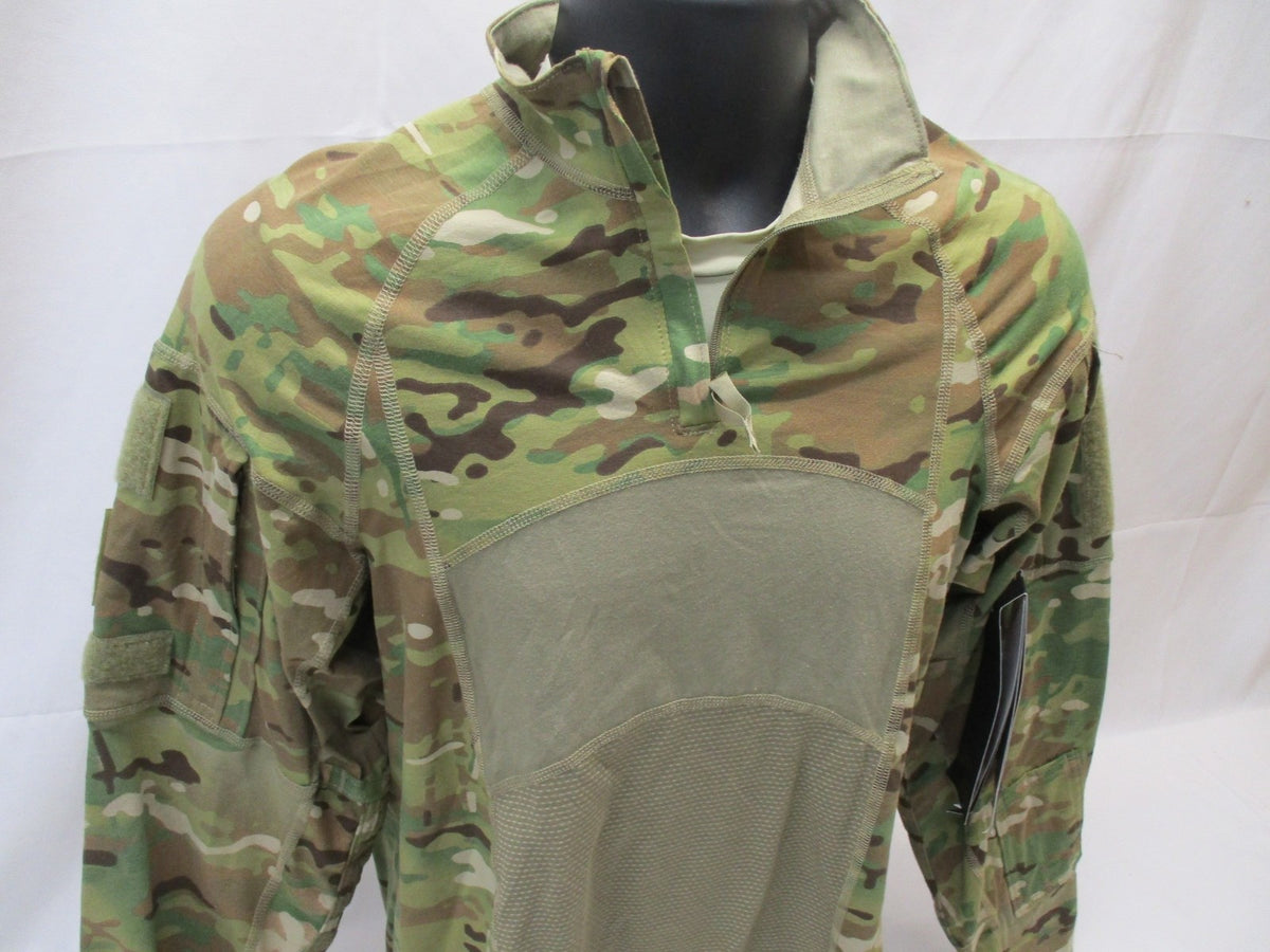 Army Combat Shirt Medium Multicam Type 2 Zipper 8415-01-617-7134 ACS USGI NWT