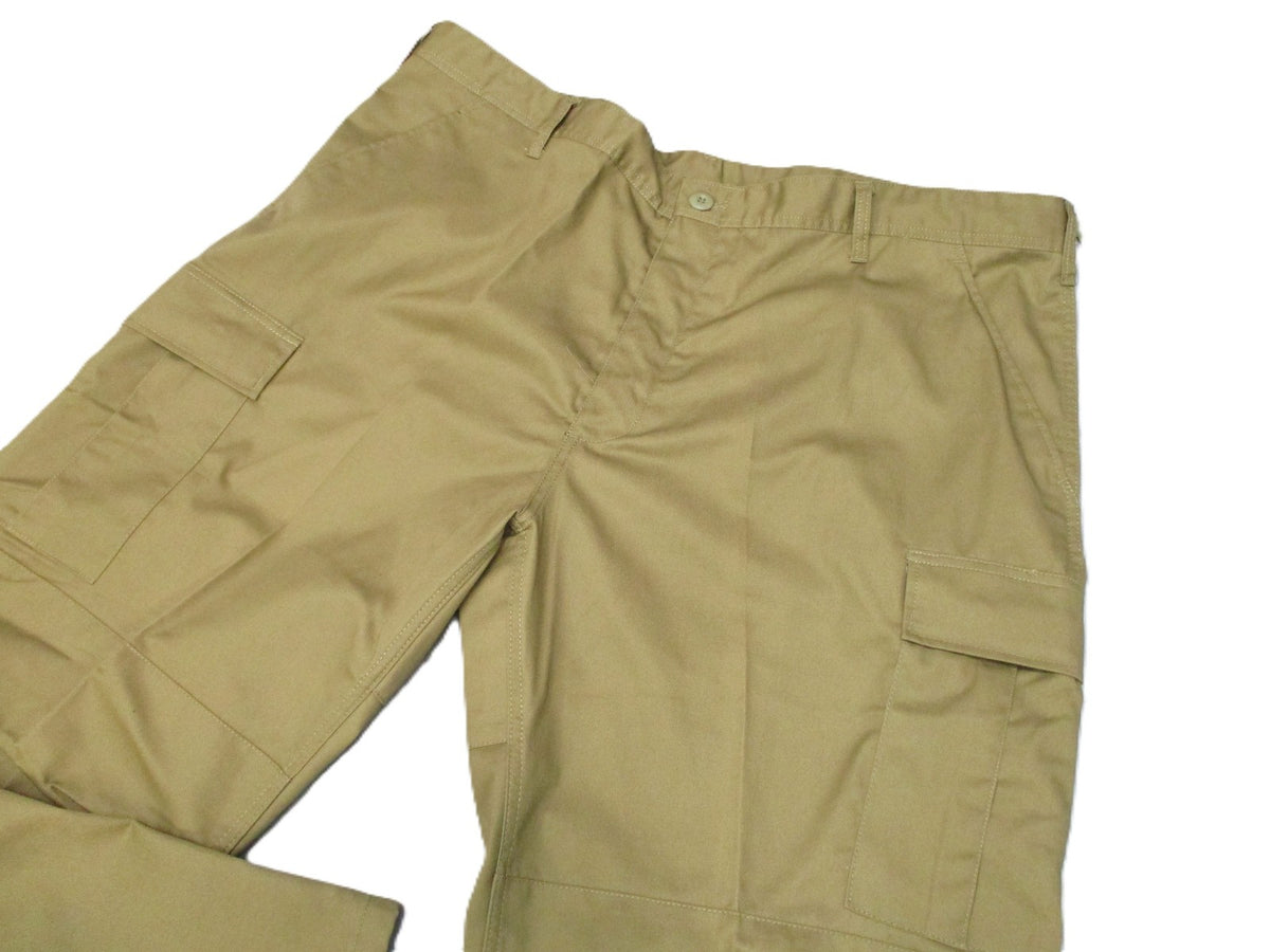New Rothco BDU Pants Men's 2XL Coyote Brown Tactical Cargo Uniform Trousers