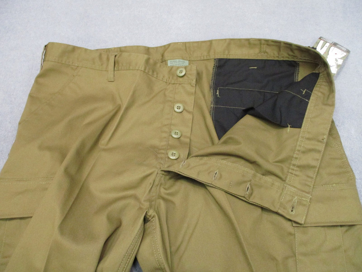 New Rothco BDU Pants Men's 2XL Coyote Brown Tactical Cargo Uniform Trousers