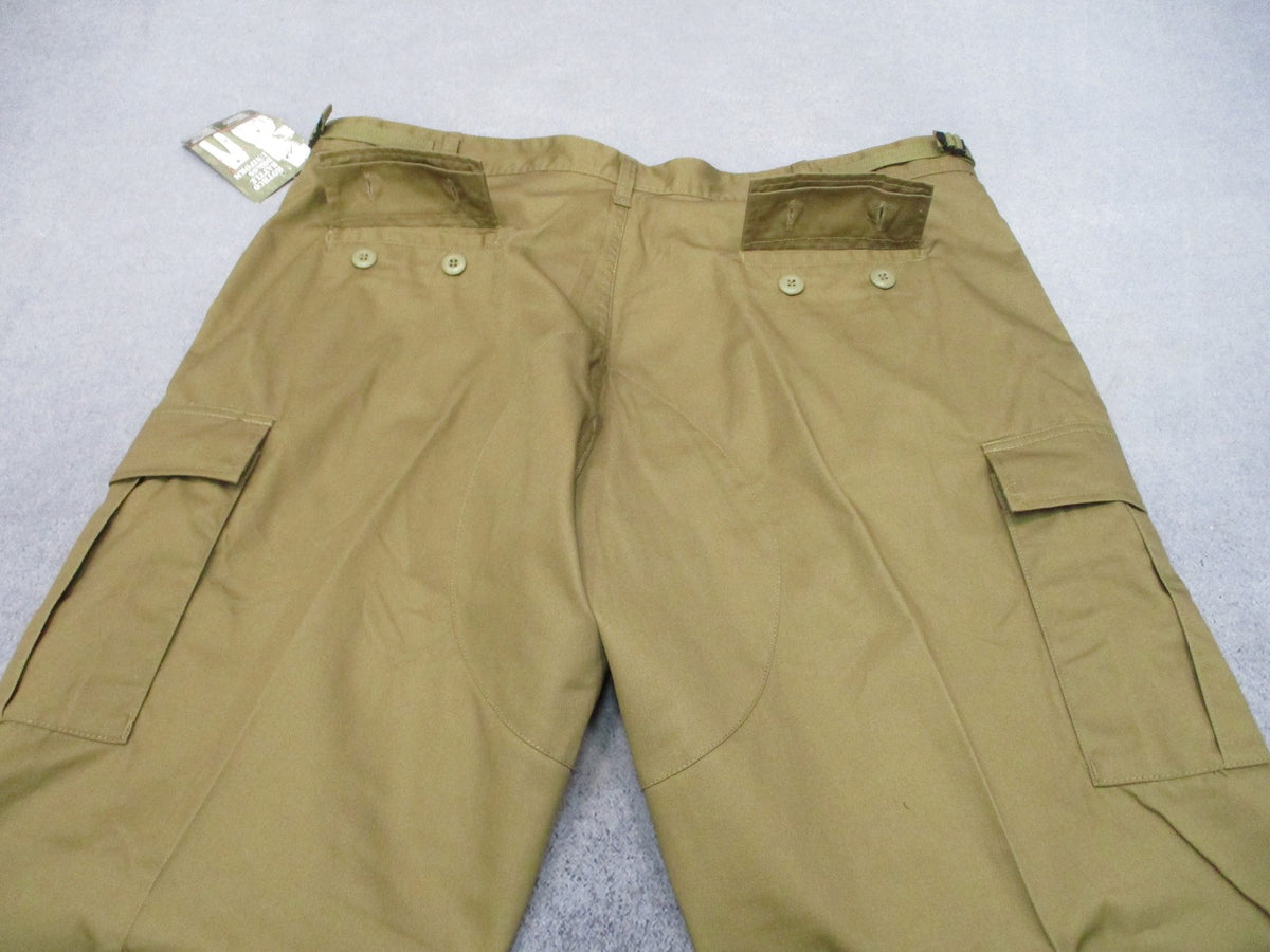 New Rothco BDU Pants Men's 2XL Coyote Brown Tactical Cargo Uniform Trousers