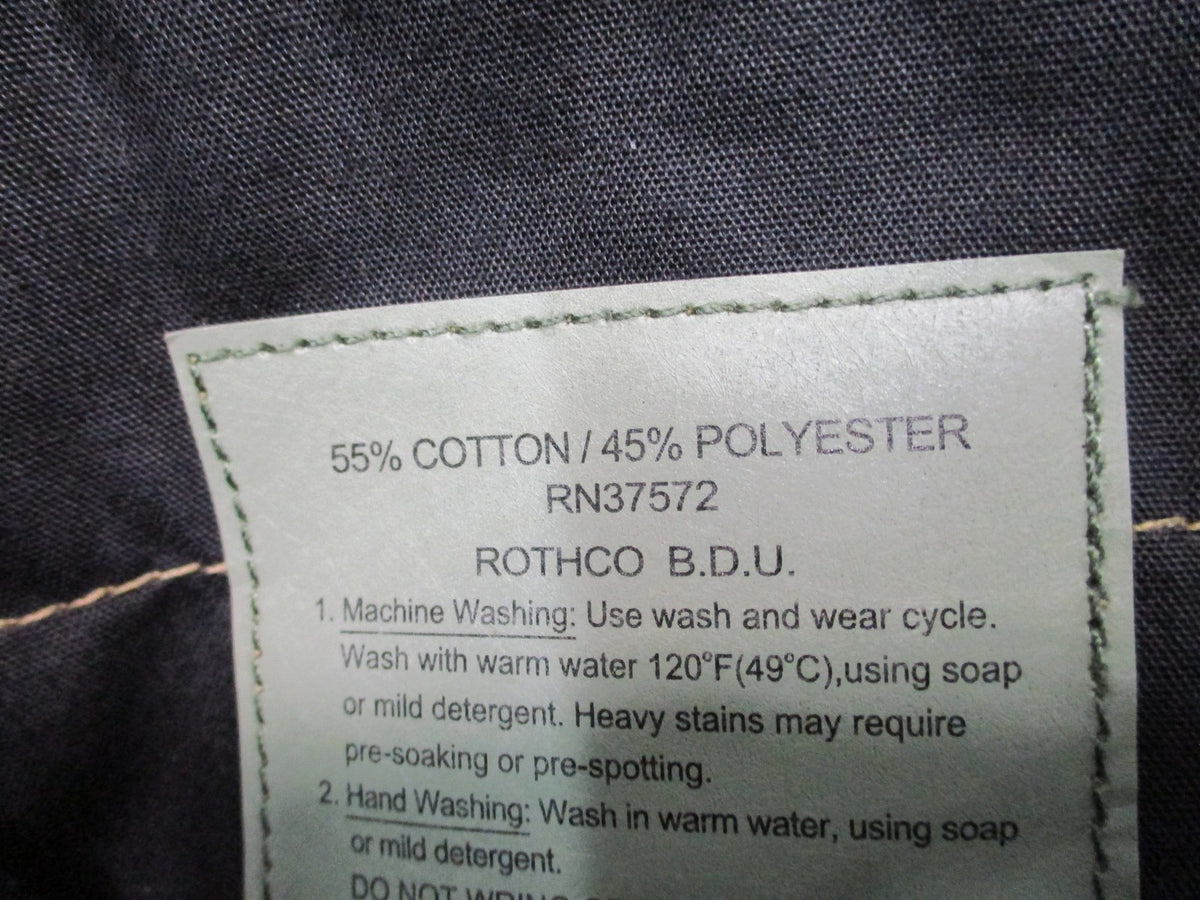 New Rothco BDU Pants Men's 2XL Coyote Brown Tactical Cargo Uniform Trousers