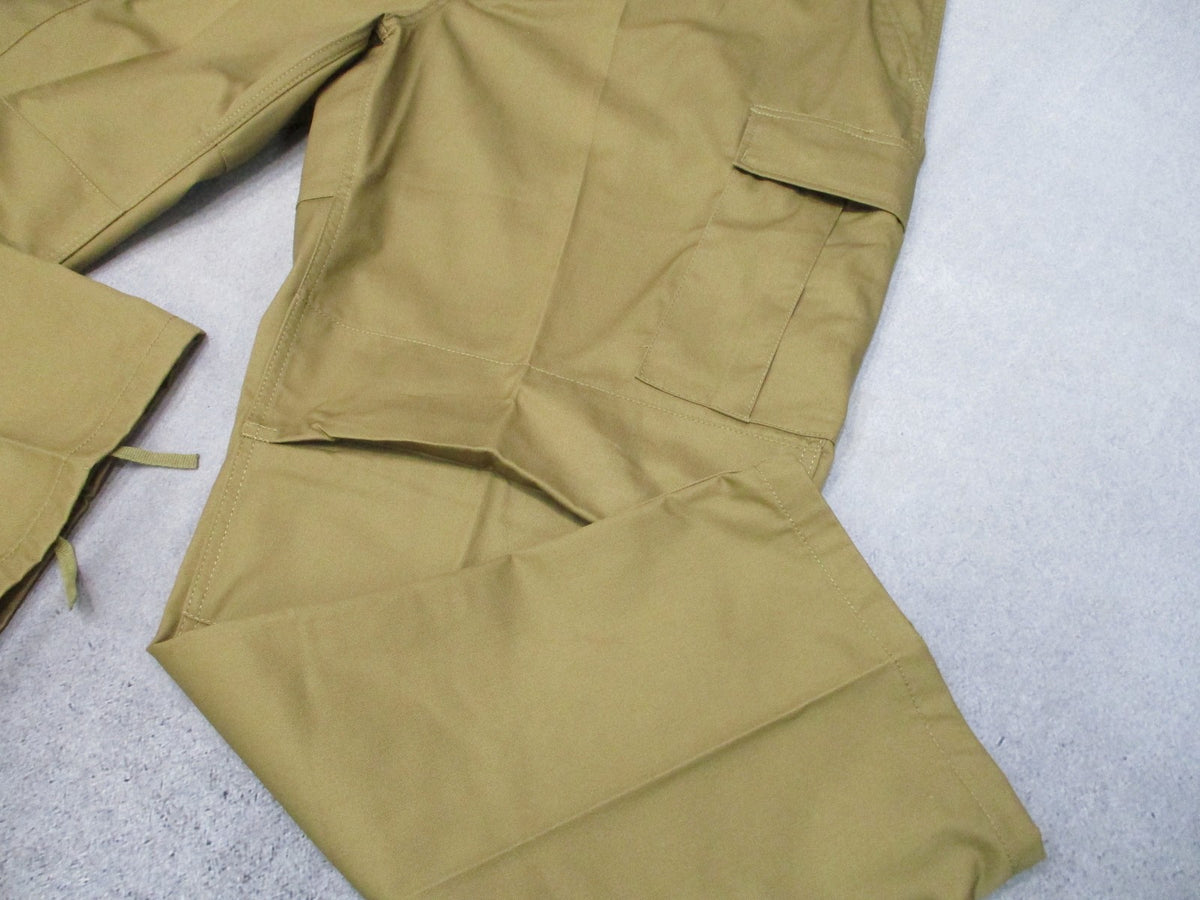 New Rothco BDU Pants Men's 2XL Coyote Brown Tactical Cargo Uniform Trousers