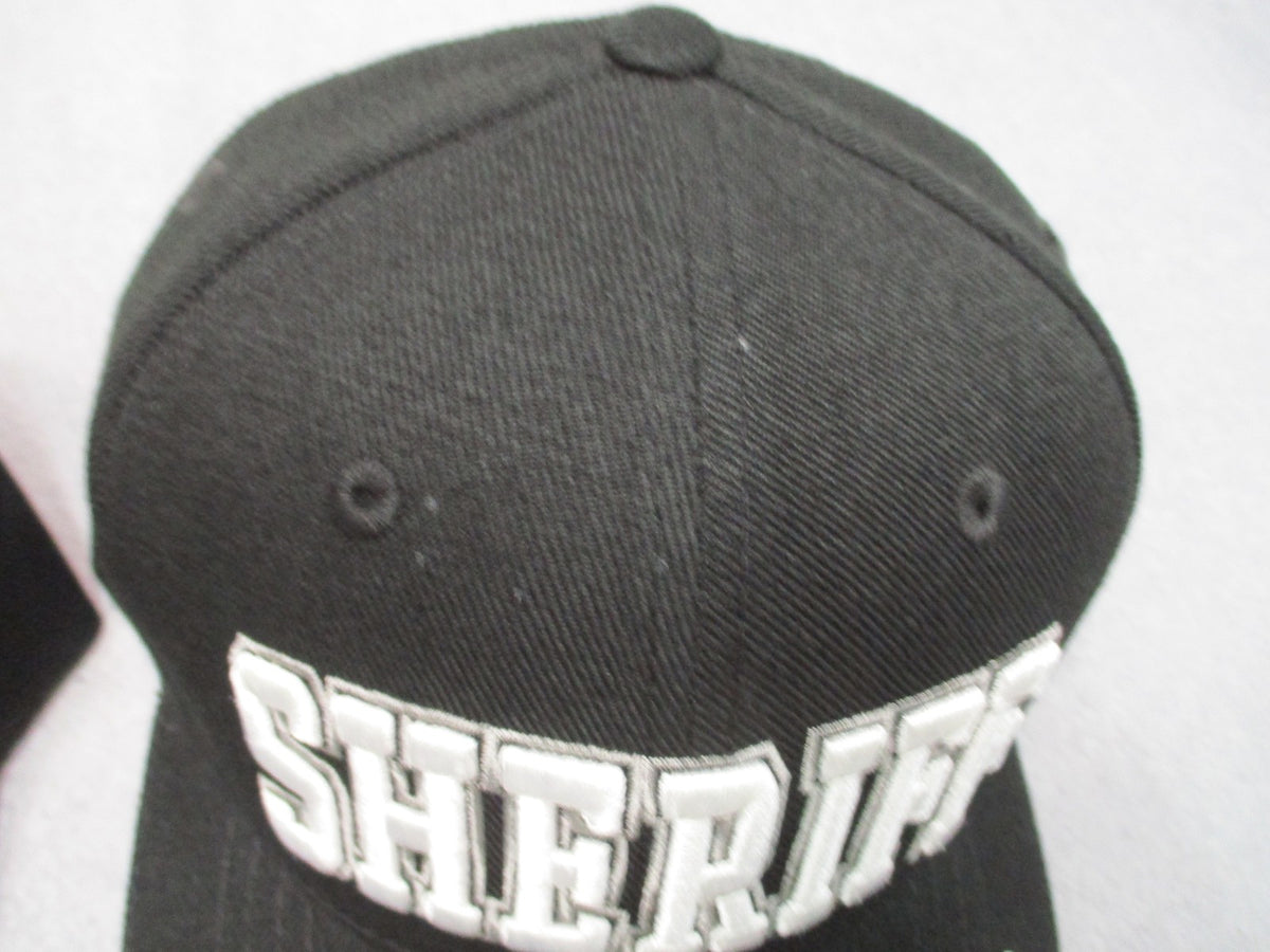 Lot of 6 Sheriff Tactical Caps 4 Rothco 2 Rapid Dominance Black Adjustable New