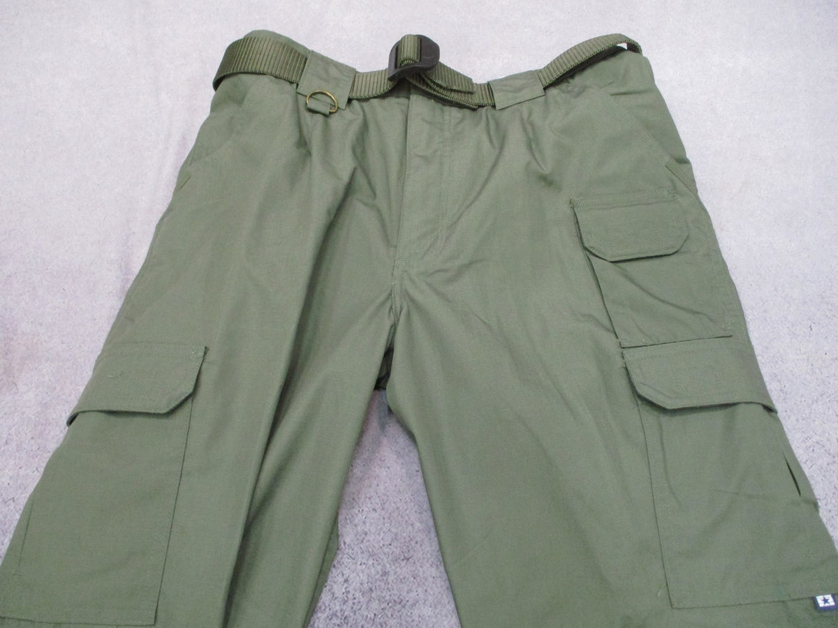 New Propper Women's Tactical Pants Olive Size 8 Unhemmed Ripstop Teflon Cargo