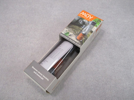 MŪV Adaptable Water Filter REN-M-07 Portable Filtration System New