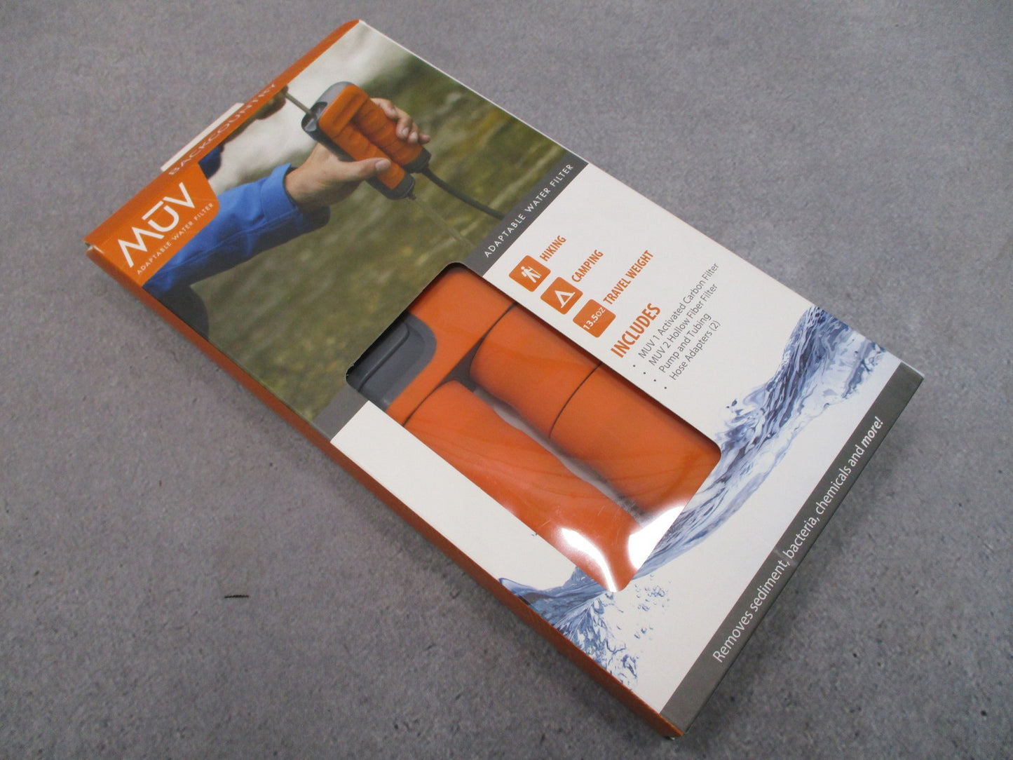 MUV Backcountry Adaptable Water Filter System REN-M-09 New in Box