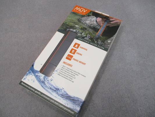 MUV Survivalist Adaptable Water Filter Kit - New in Box - REN-M-08