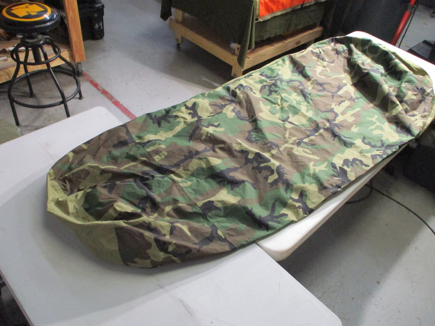 US Military MSS Bivy Cover Woodland Camo Gore-Tex Sleeping Bag Shell Genuine
