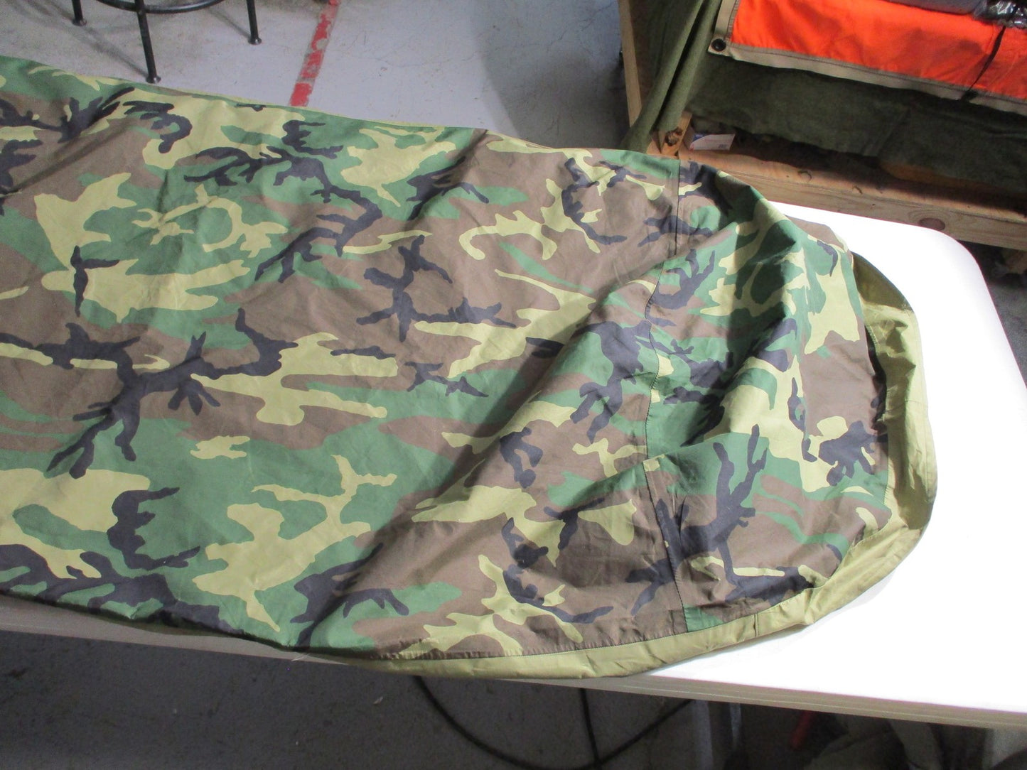 US Military MSS Bivy Cover Woodland Camo Gore-Tex Sleeping Bag Shell Genuine