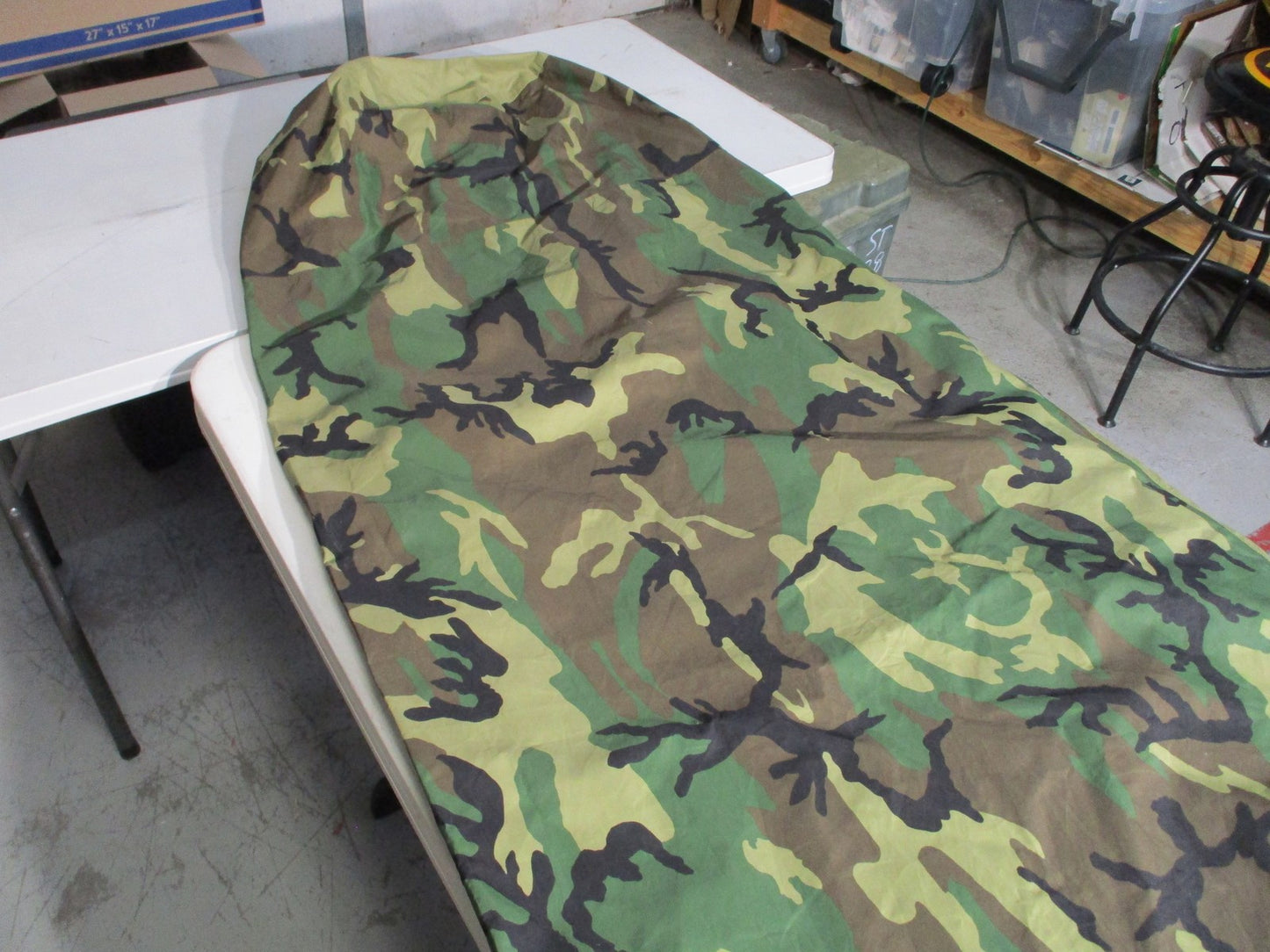 US Military MSS Bivy Cover Woodland Camo Gore-Tex Sleeping Bag Shell Genuine