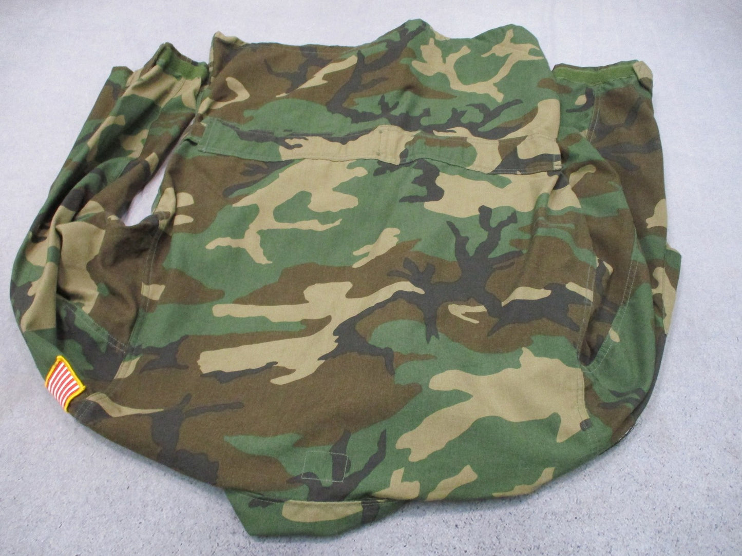 USGI Woodland Aircrew Combat Coat Large Short 2nd Infantry Division PFC FR
